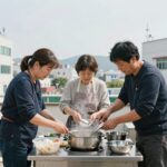 민어 매운탕 끓이는법 재료 준비 모습