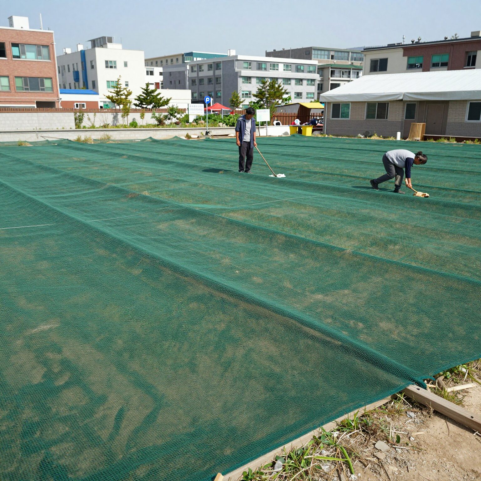 노린재 방충망 틈새 차단을 위한 모헤어 및 문풍지 설치 사례