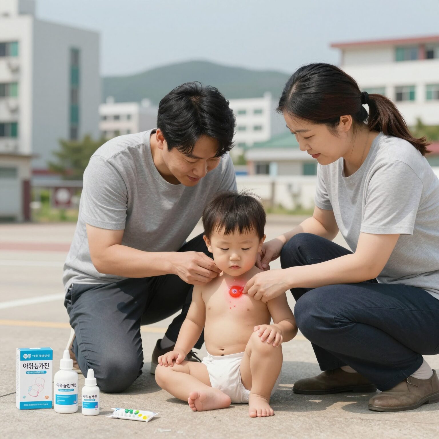 아기 농가진 치료에 사용하는 항생제 연고와 상처 관리 방법