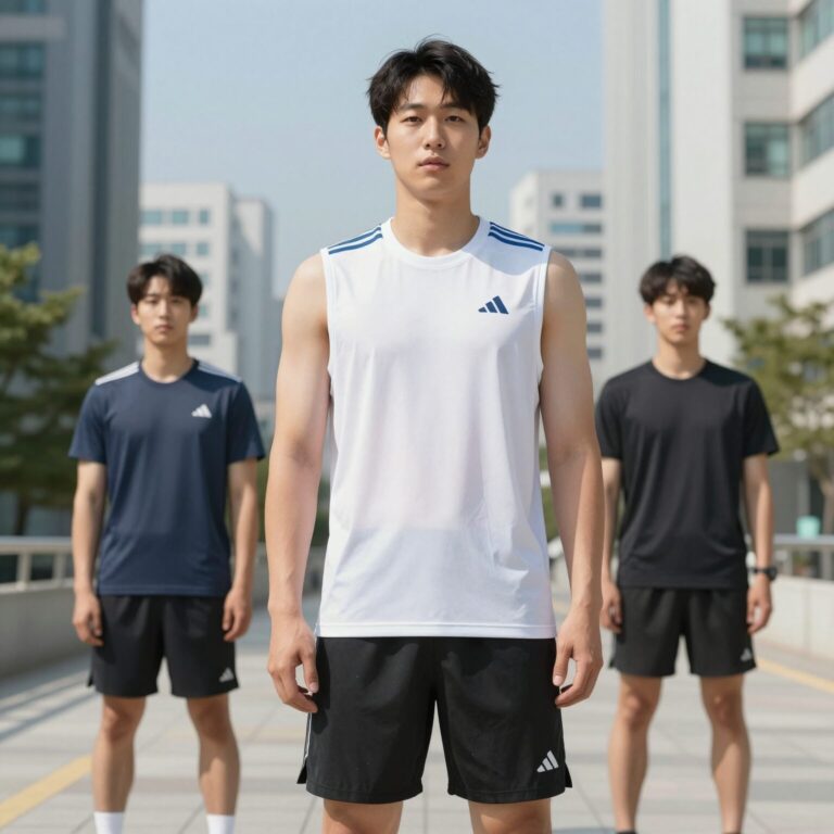 아디다스 기능성 반팔티 에어로레디 소재로 땀 빠르게 건조