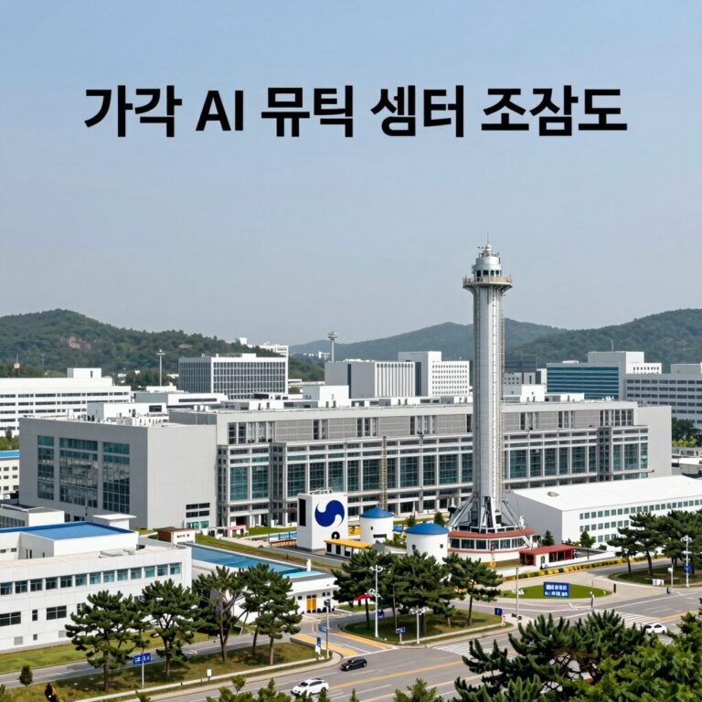 국가 AI 컴퓨팅 센터 조감도, 배경훈 AI 연합체가 구축하는 초대형 인프라