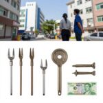 예초기 부품 교체 성능 향상 경험담 예초기 부품 세트 구성품 사진