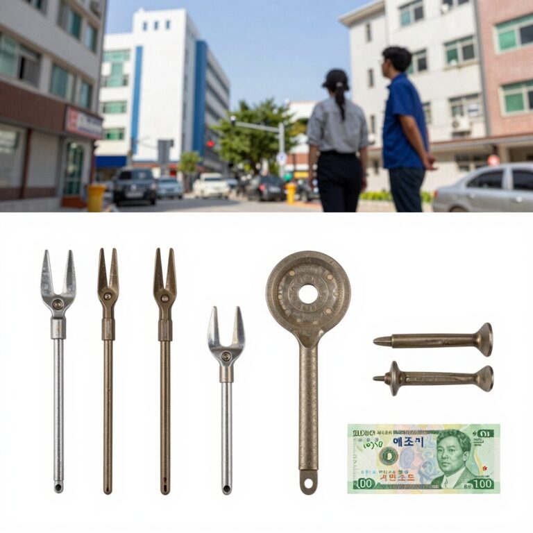 예초기 부품 세트 구성품 사진