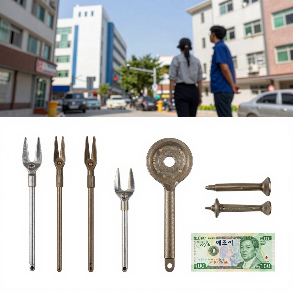 예초기 부품 세트 구성품 사진