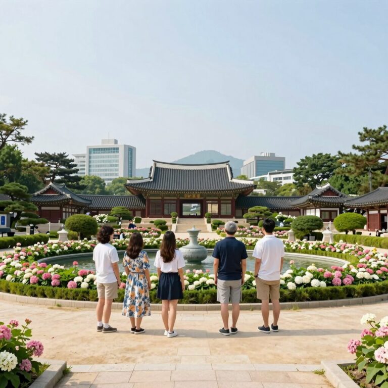 2026년 캐리비안베이 여름 시즌 산리오 콜라보와 수국 정원 풍경