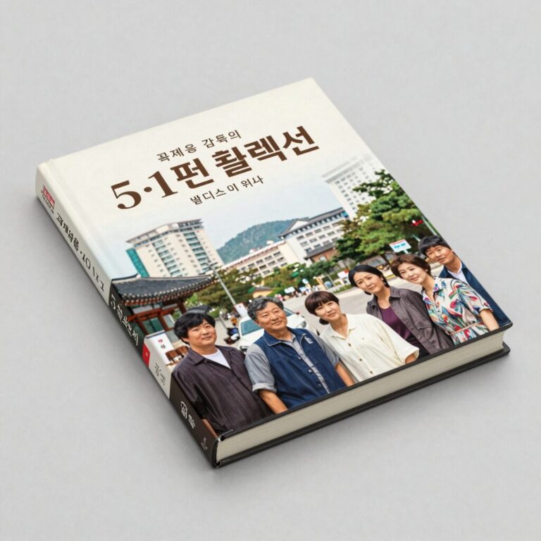 곽재용 감독의 고전영화 51편 DVD 컬렉션 북 커버와 디스크 이미지