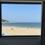 대천 2278리조트 바다 전망과 숙박팁 대천 2278리조트 오션뷰 객실에서 바라본 대천해수욕장 전경