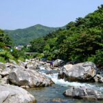곡성 계곡 추천 여름 캠핑장 베스트5 너럭암반이 펼쳐진 도림사계곡의 여름 풍경, 곡성 계곡 추천 명소