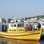 여수 문어낚시배 드림피싱호 조황과 예약 팁 여수 문어낚시배 드림피싱호 노란색 외관 모습