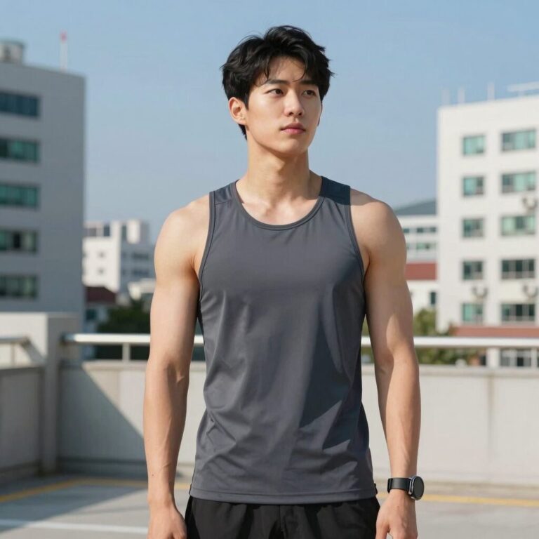다이나핏 반바지 착용 모습, 운동과 일상에 적합한 디자인