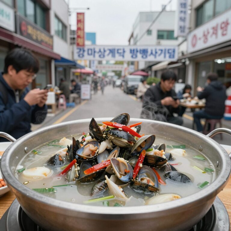 강남 삼계탕 맛집 마삼계탕 뱅뱅사거리점 전복삼계탕 비주얼