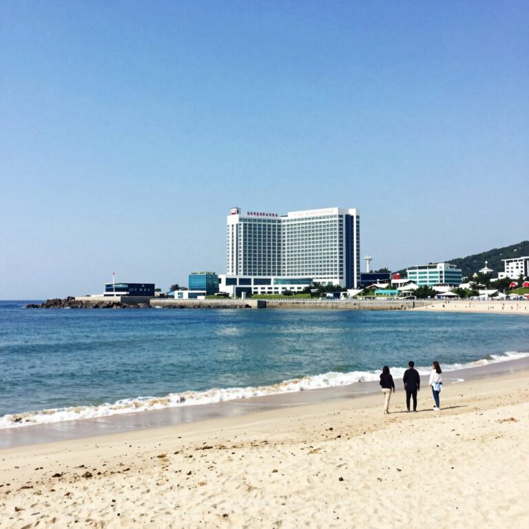 고성 오션투유리조트 삼포해변 오션뷰 전경