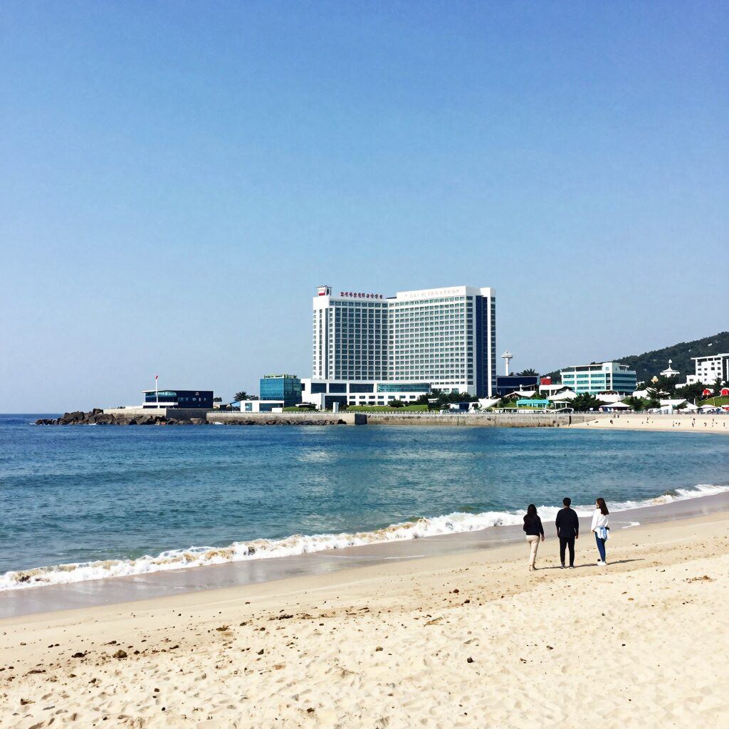 고성 오션투유리조트 삼포해변 오션뷰 전경