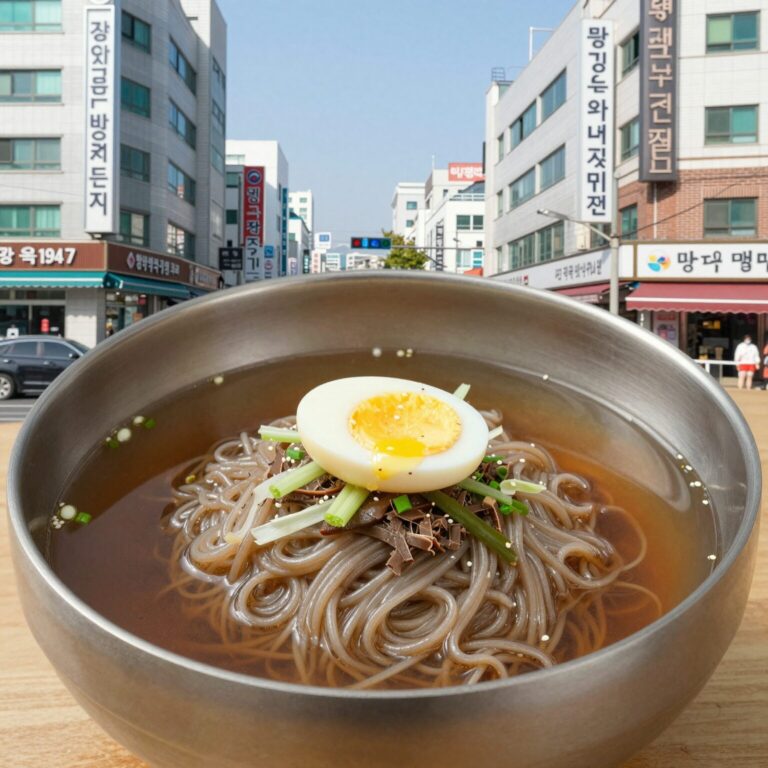 광주 냉면 맛집 광주옥1947 평양냉면과 들기름 메밀면