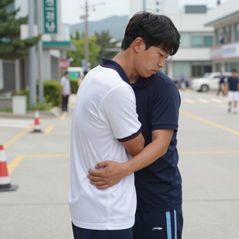 강백호 부상 장면 왼쪽 옆구리 통증으로 대주자 교체
