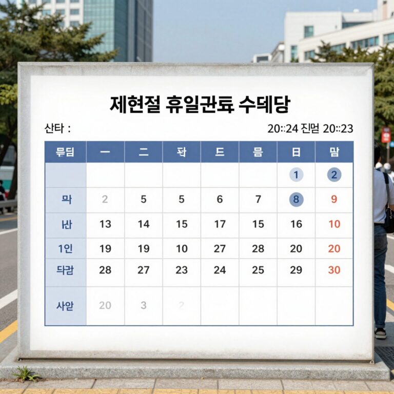 제헌절 휴일근로 수당 계산을 설명하는 표와 달력 이미지