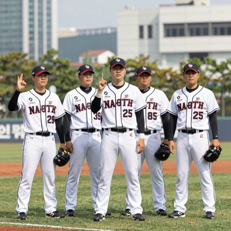 KBO 리그 6월 MVP 후보 선수들의 경기 모습