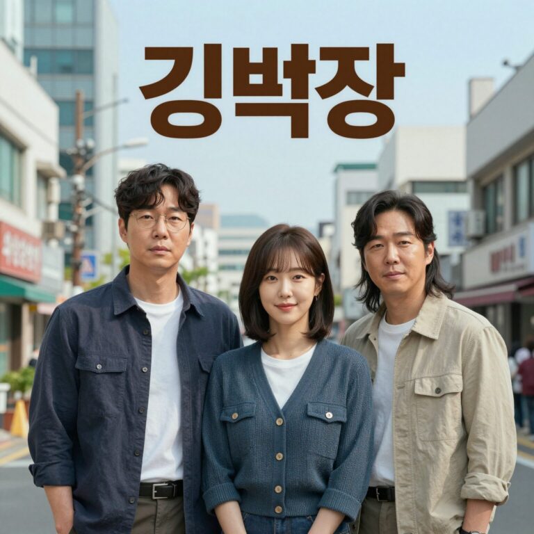김부장 드라마 포스터와 시청률 공약 안내 이미지