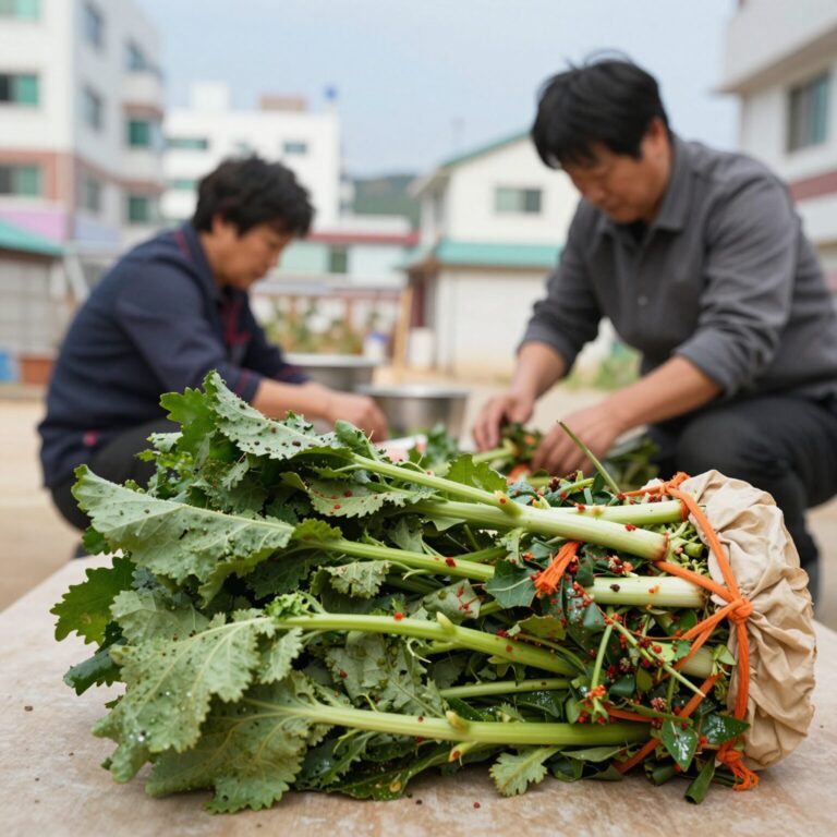 깻잎김치 만들기 위한 간단한 양념 재료