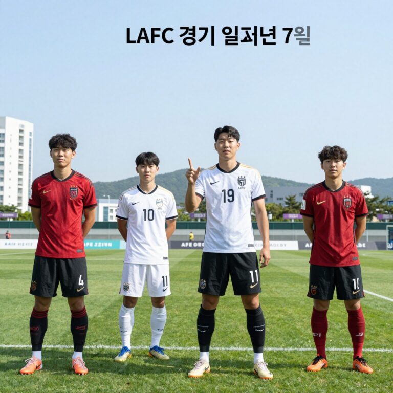 LAFC 경기 일정 2026년 7월 손흥민 엘트라피코