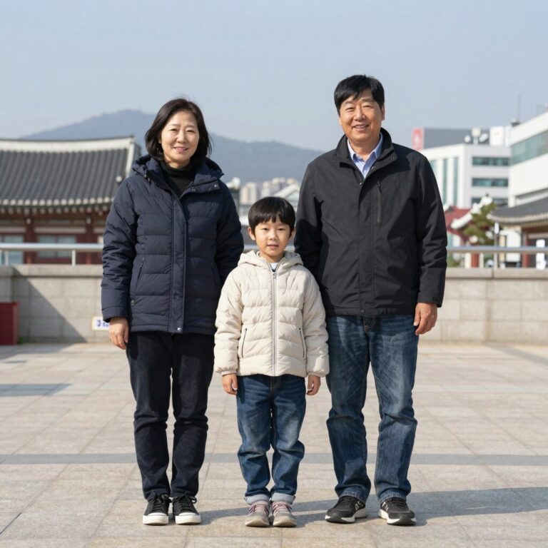 이영애 남편 정호영의 가족 사진