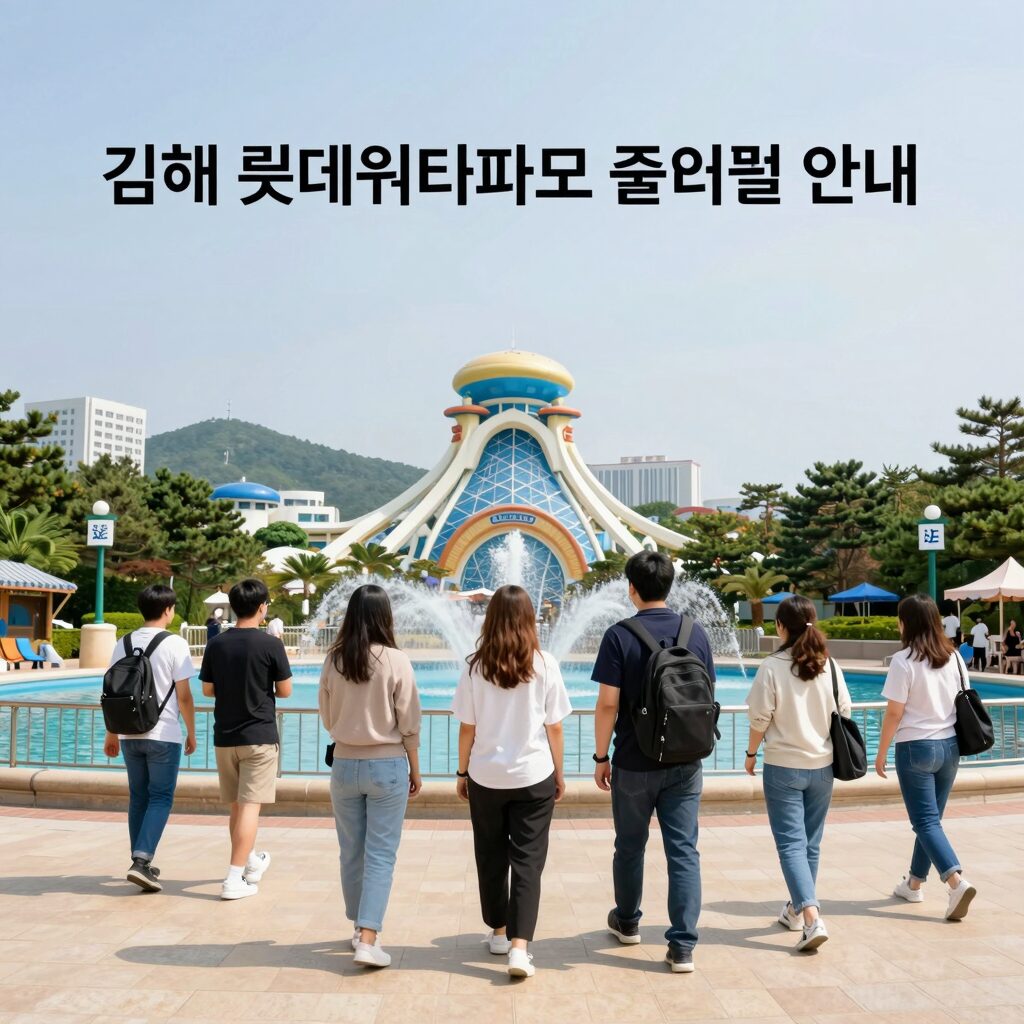 김해 롯데워터파크 할인 방법과 준비물 안내 표