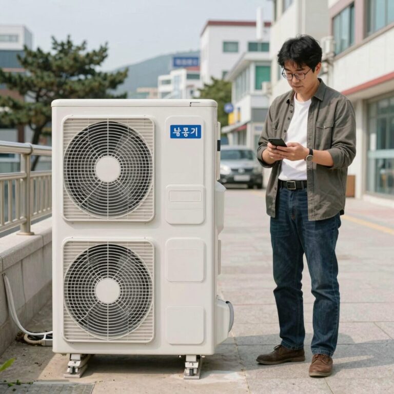 이동식 에어컨 단점과 대안인 기화식 냉풍기 비교