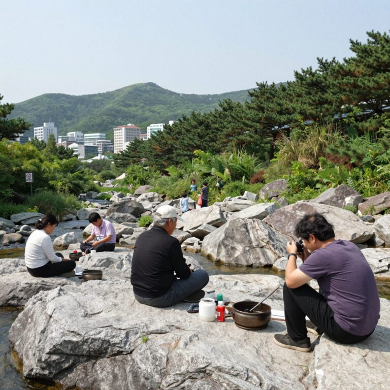 명지계곡 인천하우스 백숙과 계곡 뷰