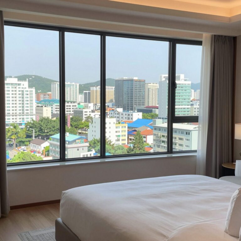 모항레저타운 객실 오션뷰 전경
