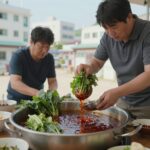 여름 밑반찬 깻잎 요리 3가지 완벽 정리 깻잎장아찌 간장 물 끓이는 과정과 식초 투입 타이밍 설명 사진