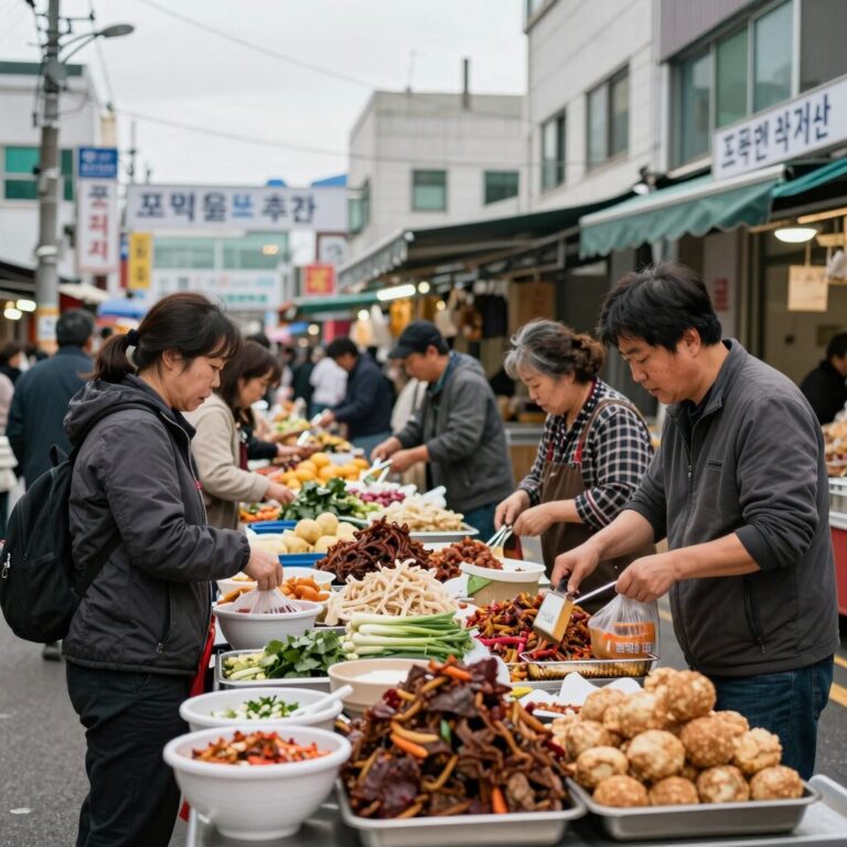포항 죽도시장 먹거리 추천 사진