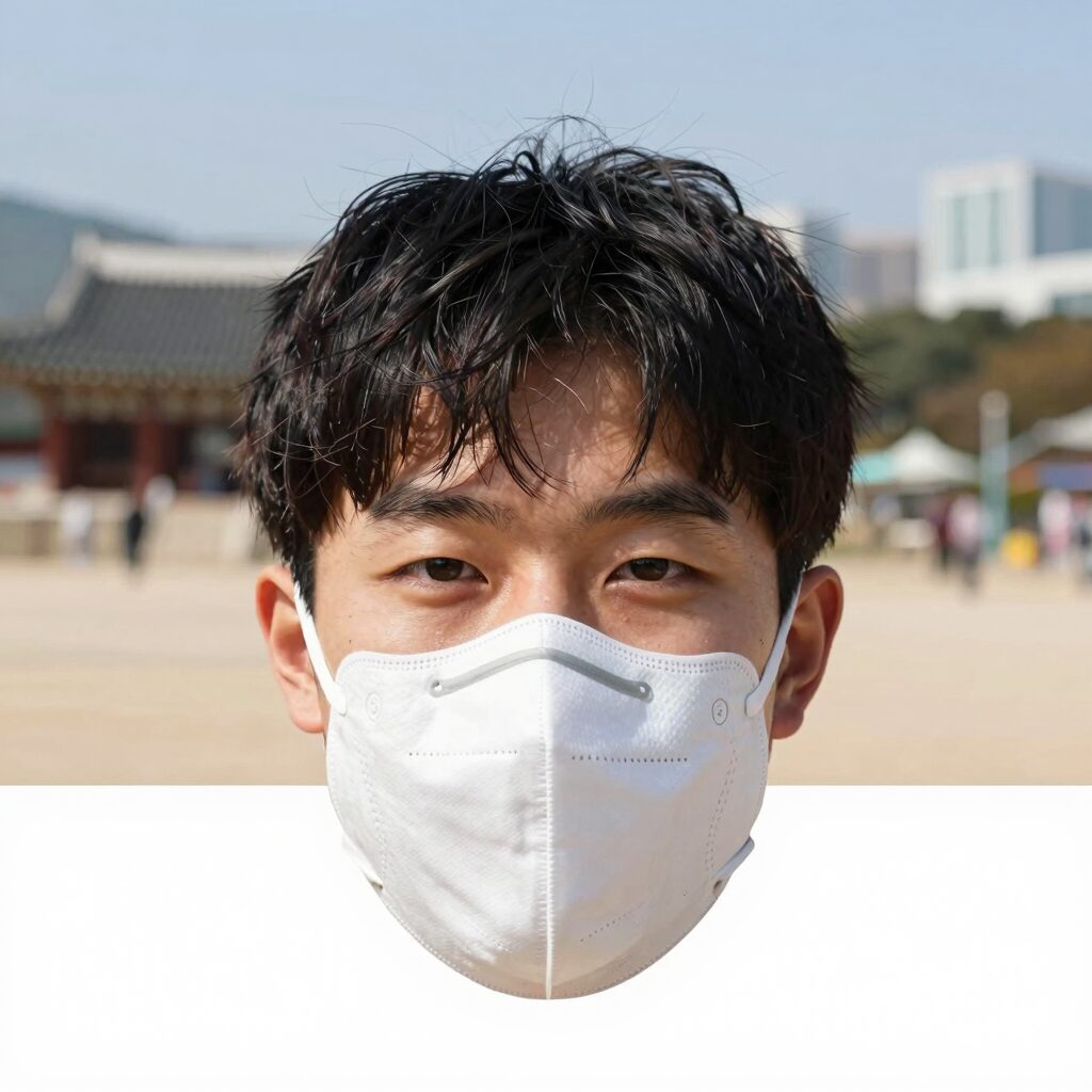 다이소 물놀이용 마스크 제품 이미지