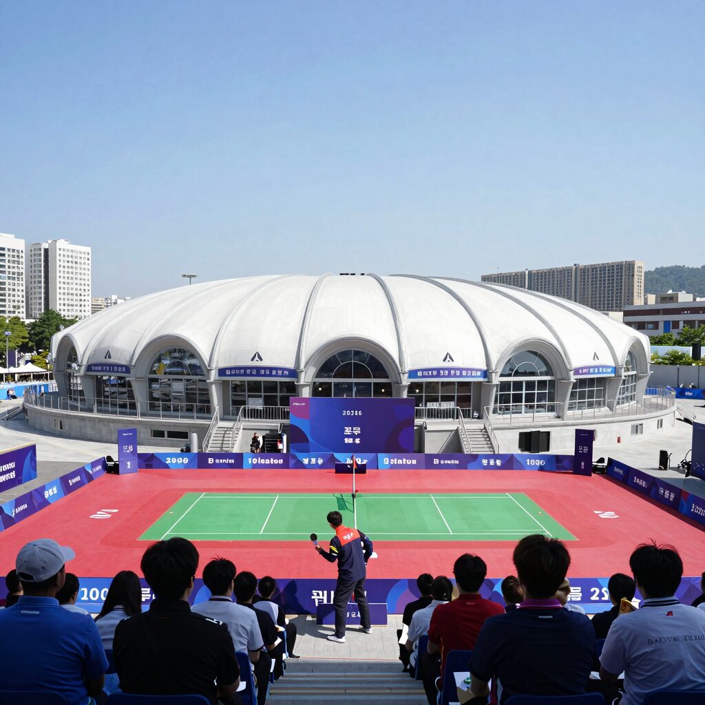 2026 포르투 3쿠션 월드컵 경기장 전경
