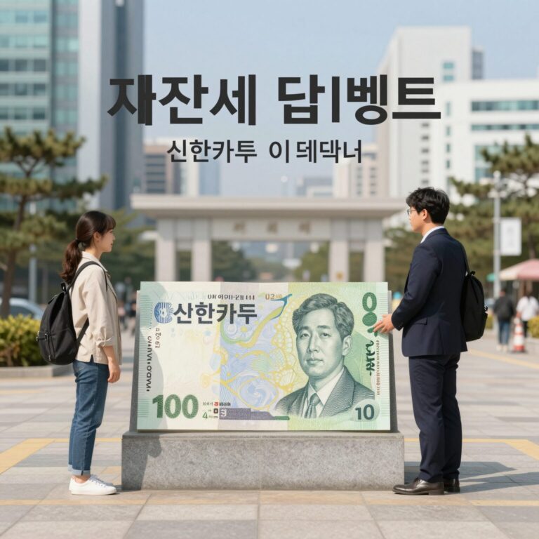재산세 신한카드 납부 이벤트 혜택 비교 안내