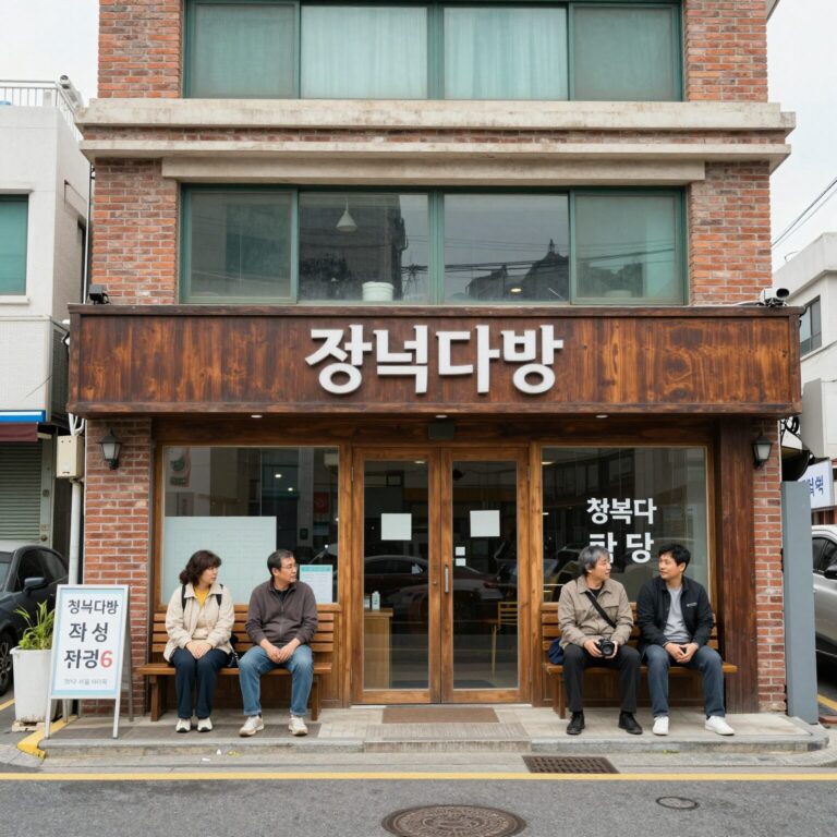 영화 라디오스타 촬영지 청록다방 외관 사진
