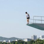 리버랜드 번지점프 직접 뛰어본 후기 가평 리버랜드 50m 번지점프대에서 뛰어내리는 순간