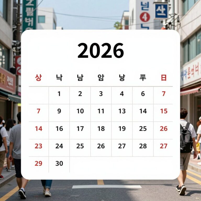 2026년 삼복 날짜 달력 표시