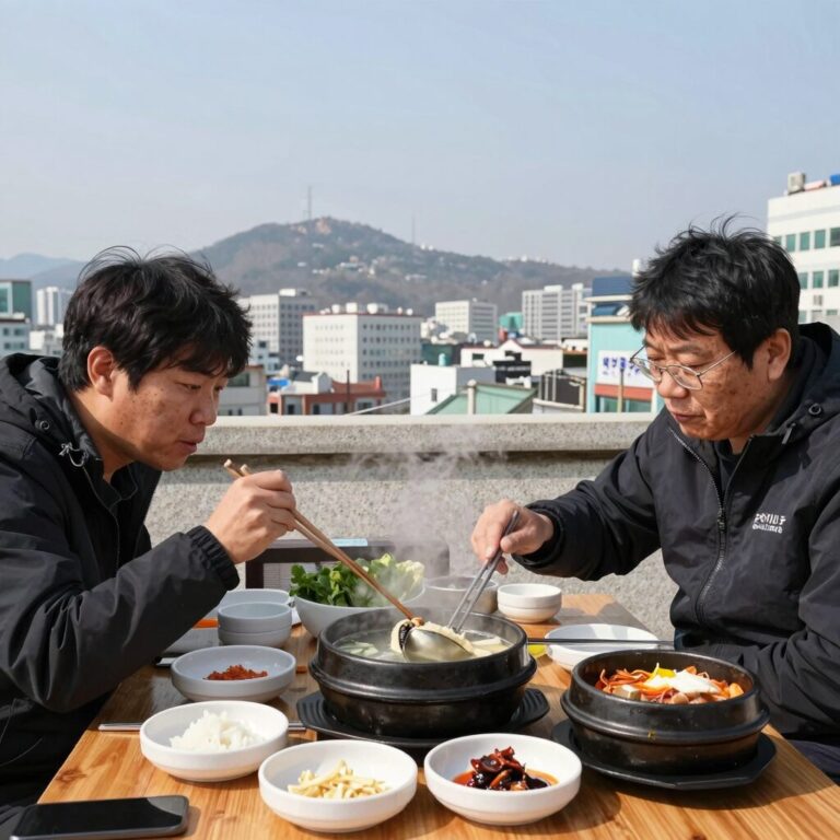 건대 삼계탕 맛집 화양삼계의 얼큰삼계탕과 황태해장국