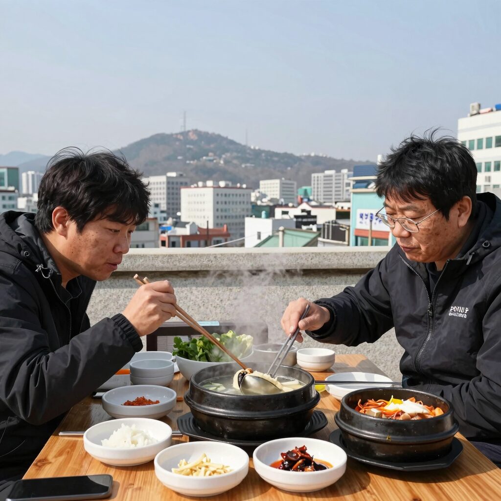 건대 삼계탕 맛집 화양삼계의 얼큰삼계탕과 황태해장국