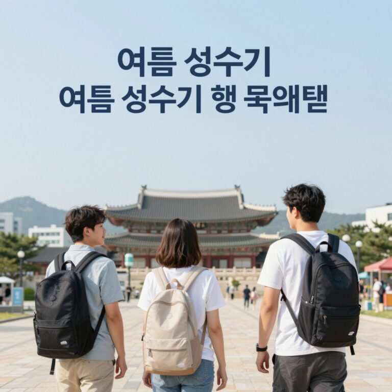여름 성수기 여행 준비 팁