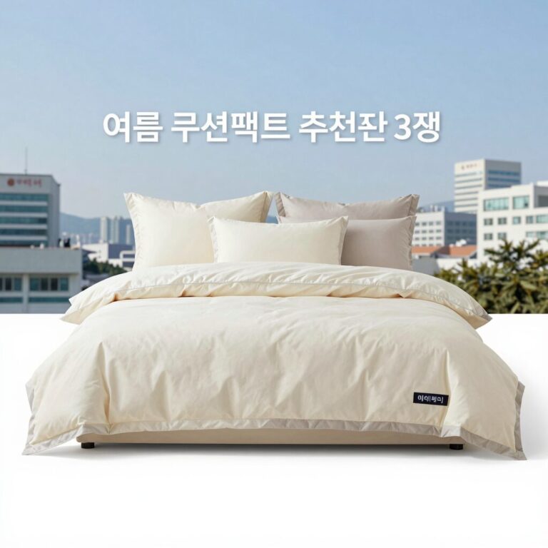 여름 쿠션팩트 추천 비교 3종 에이지투웨니스 라라베시 빈느 제품 배열 사진