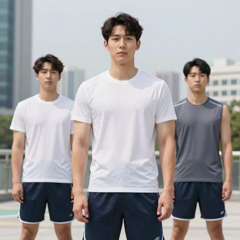 땀냄새 제거 세제로 세탁한 후 깨끗해진 운동복 모습