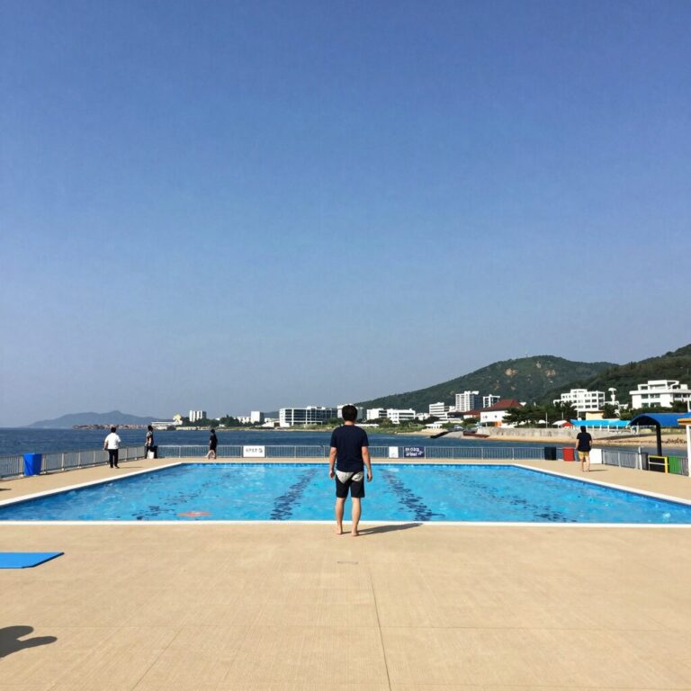 통영 가족 여행 수영장 펜션 전경