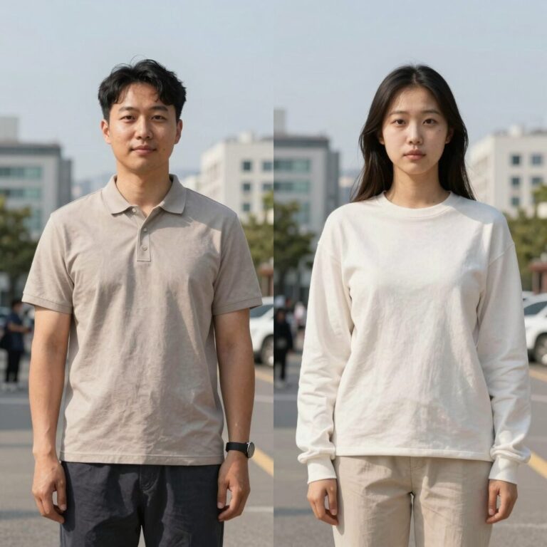 꼬임원피스 랩 스타일과 꼬임 스타일 비교 사진
