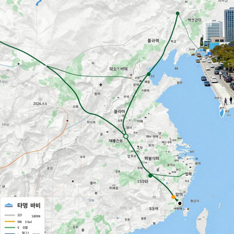 2026년 태풍 바비 예상 경로 지도