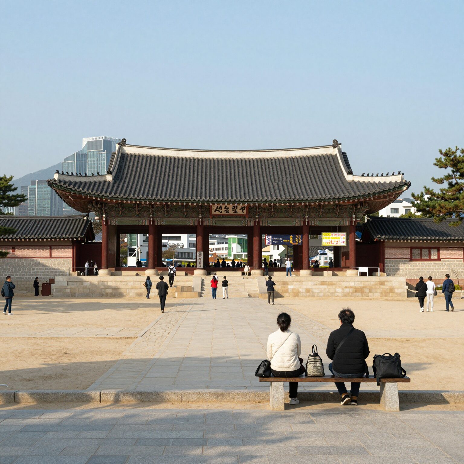 서울시립대 전농관 전경