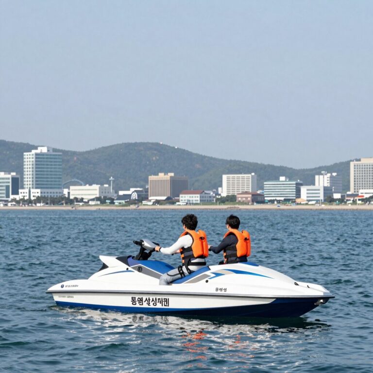 통영 원수상레저 제트스키 체험