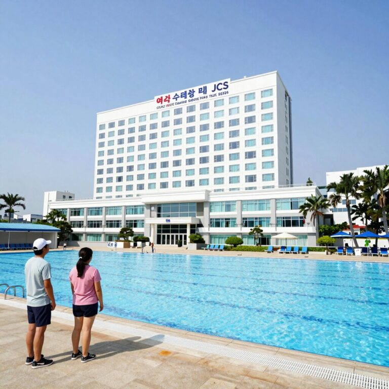 여수 수영장 호텔 신라스테이 라테라스 JCS 비교 사진