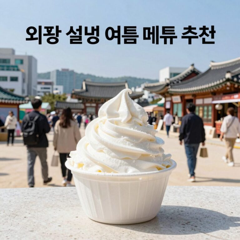 의왕 설빙 여름 빙수 메뉴 추천