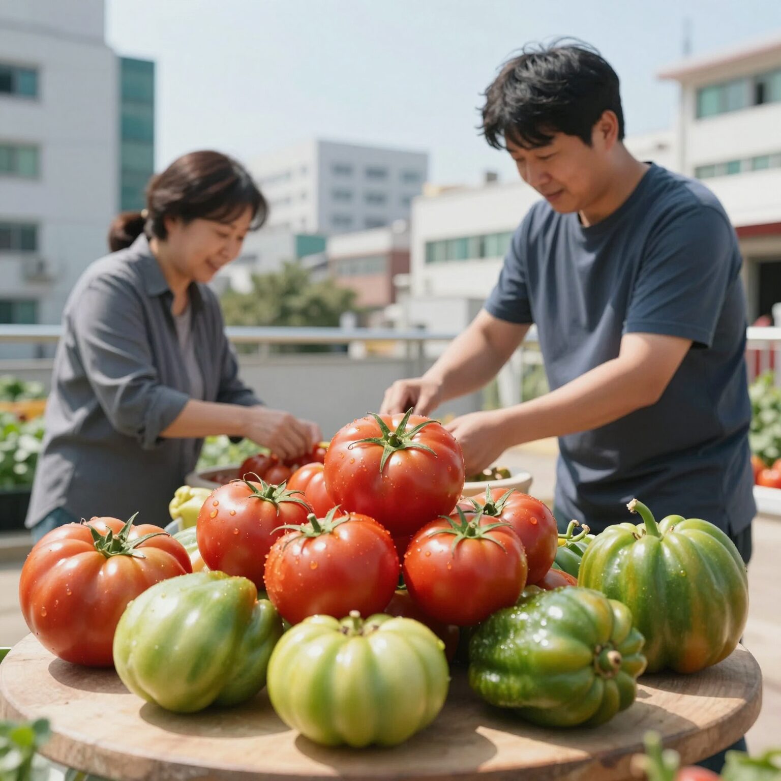 신선한 깜빠리 토마토를 고르고 보관하는 방법
